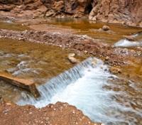 River through Todra Gorge